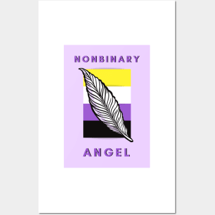 Nonbinary Angel Posters and Art